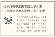掃黑風暴挖出來麥自立多少集 掃黑風暴挖出來麥自立是在多少集