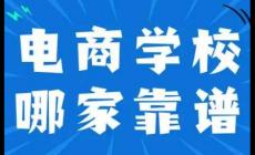 正規(guī)電商培訓學校排名 2024最新消息