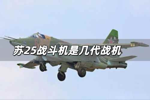 蘇25戰(zhàn)斗機是幾代戰(zhàn)機 蘇25攻擊機造價是多少